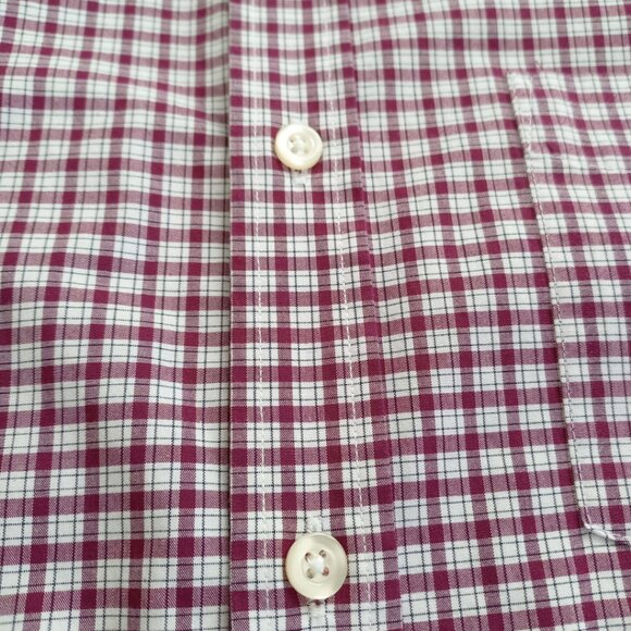 David Taylor Collection Men's Shirt – Long Sleeve Button-Down Plaid, Size S - Picture 6 of 9